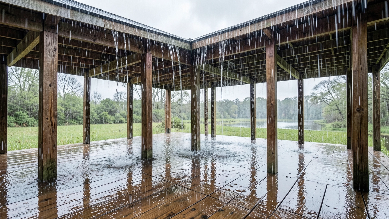Co ile słupy pod zadaszenie tarasu