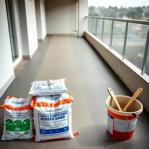 Cena wylewki na balkonie