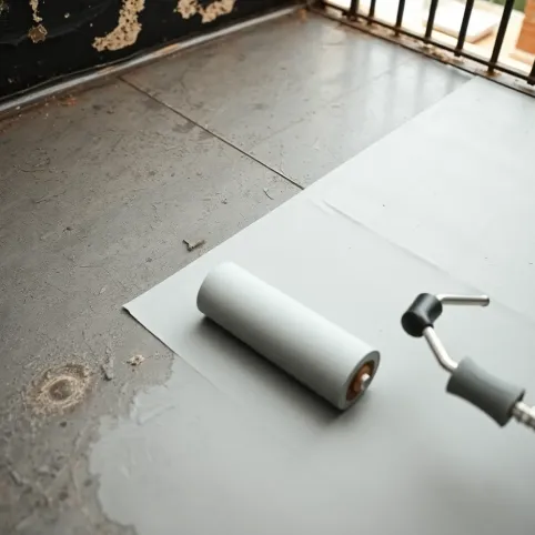 Co położyć na papę na balkonie