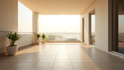 Jaki rozmiar płytek na balkon