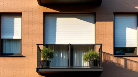 Rolety na balkon w bloku